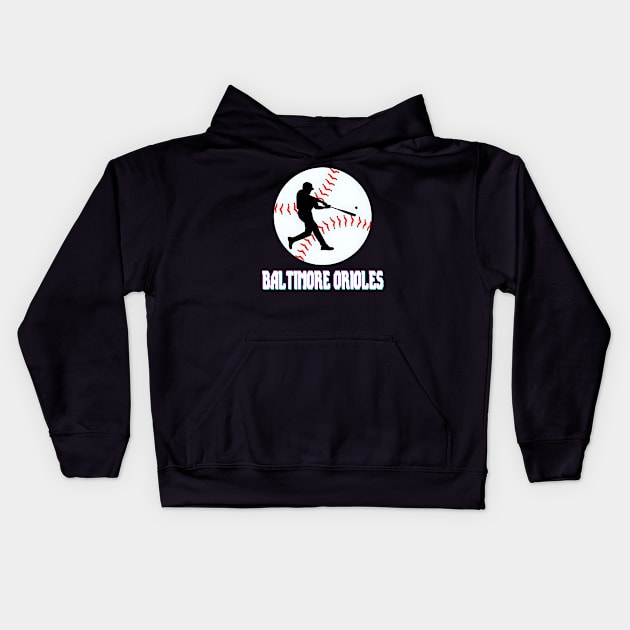 BaltimoreO Kids Hoodie by Don Ga Bang